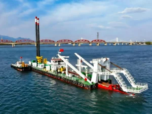 10-inch cutter suction dredger