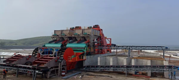 洗沙设备 150 Tons Per Hour Sand Washing and Mineral Processing Equipment