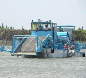 Aquatic Weed Cutting Vessel